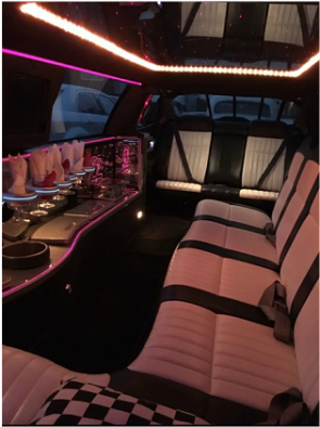 newcastle limos luxury limo interior 